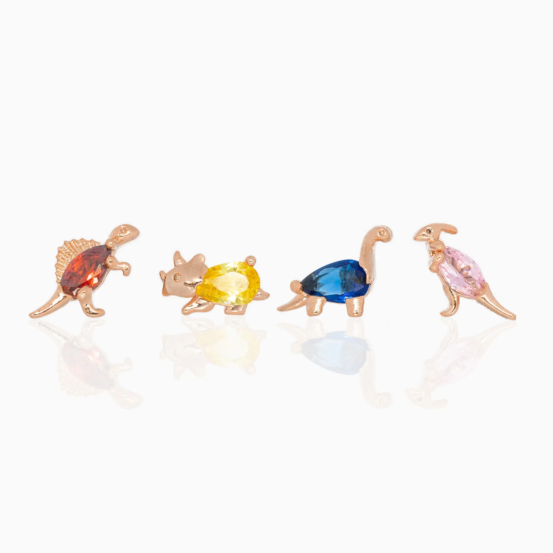 Dinosaur Dance Stud Set