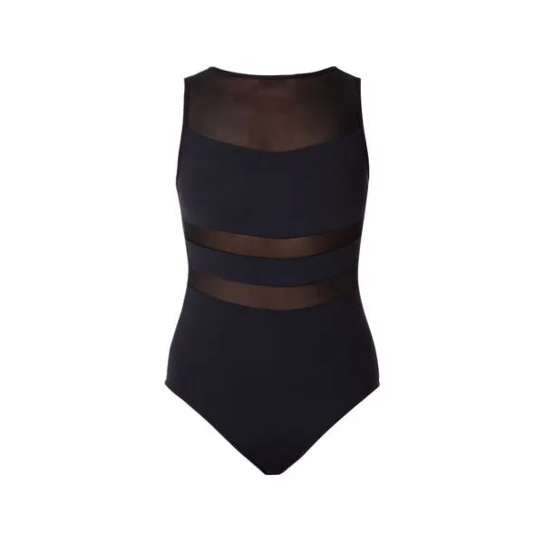 Energetiks Lexi Mesh Leotard - Black