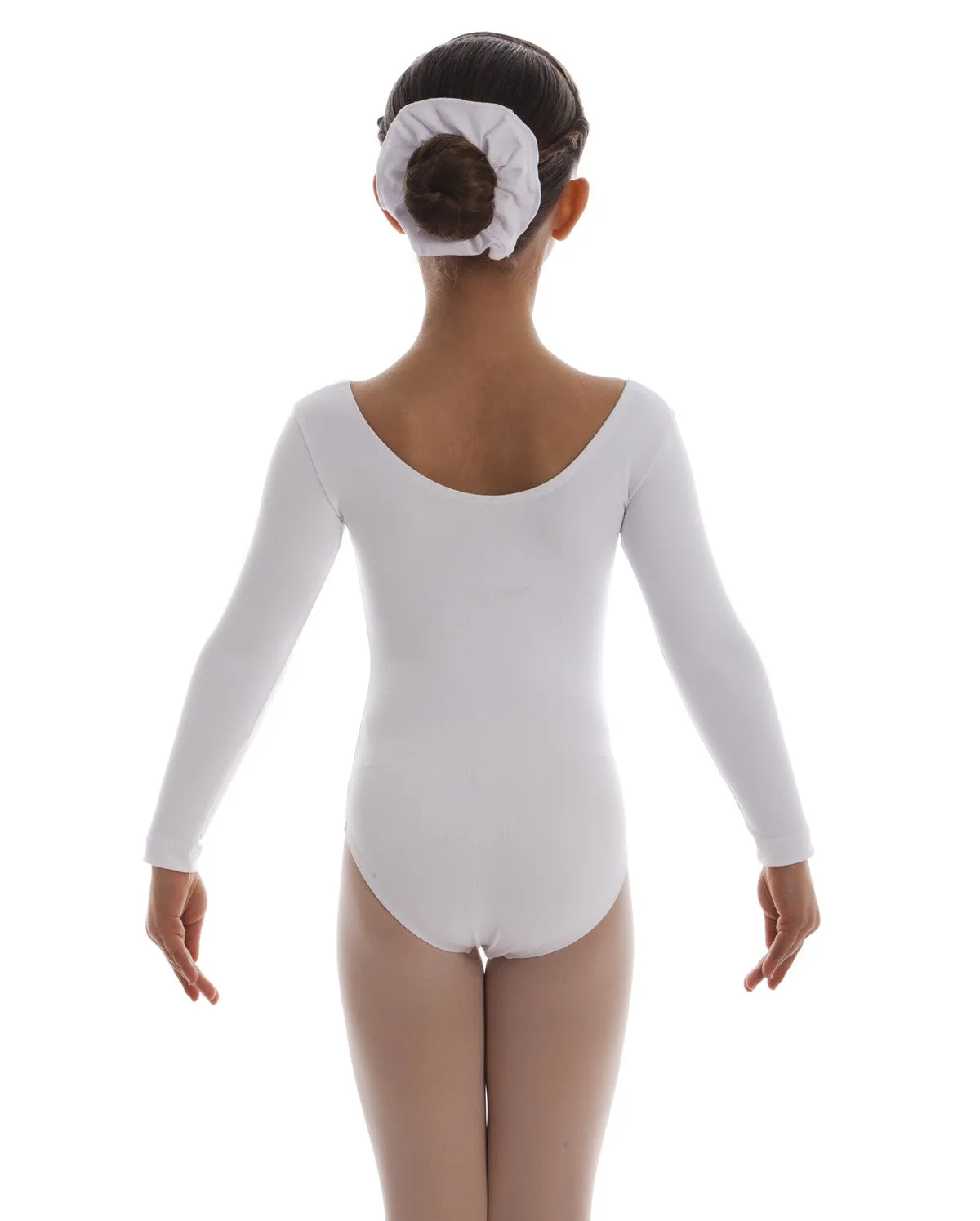 Energetiks Long Sleeve Scoop Leotard Children'S Cl03