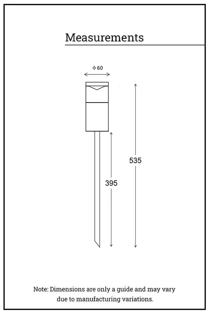 Evoy Garden Spike Light