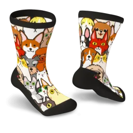 Furbabies Non-Binding Diabetic Socks