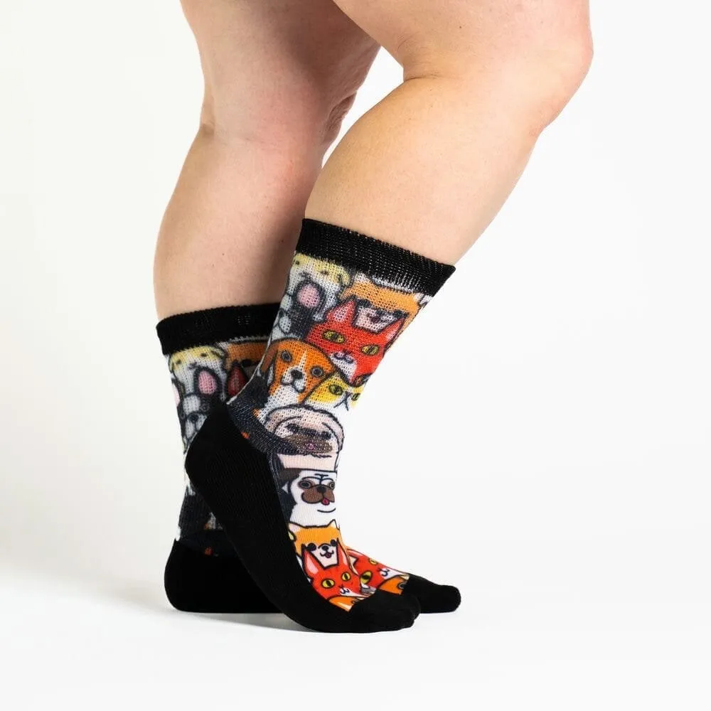 Furbabies Non-Binding Diabetic Socks