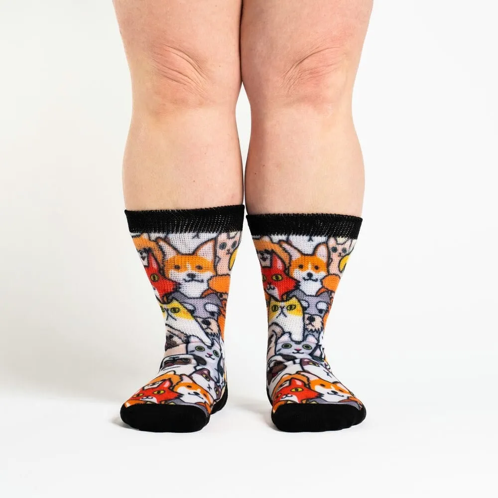 Furbabies Non-Binding Diabetic Socks