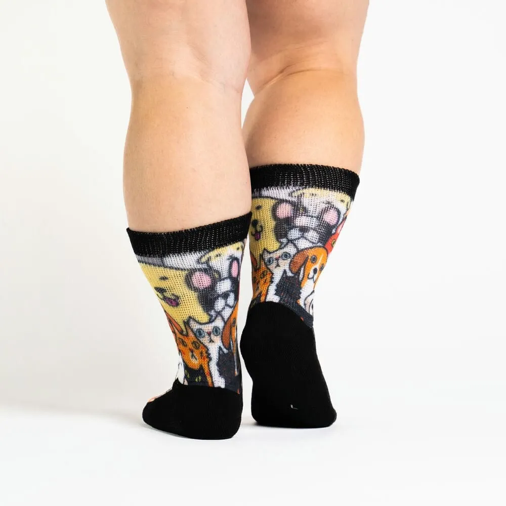 Furbabies Non-Binding Diabetic Socks