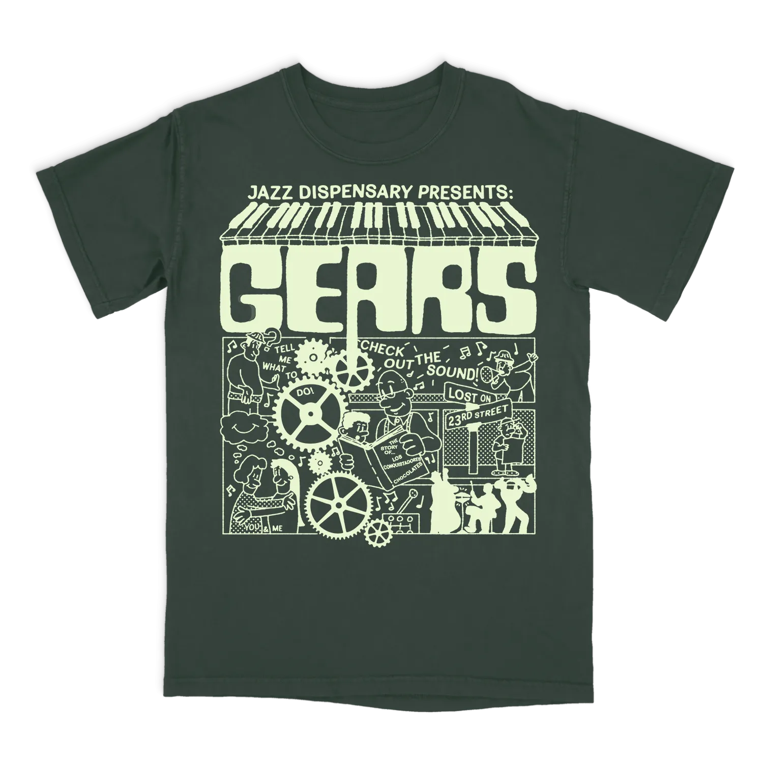 Gears Impressionistee T-Shirt