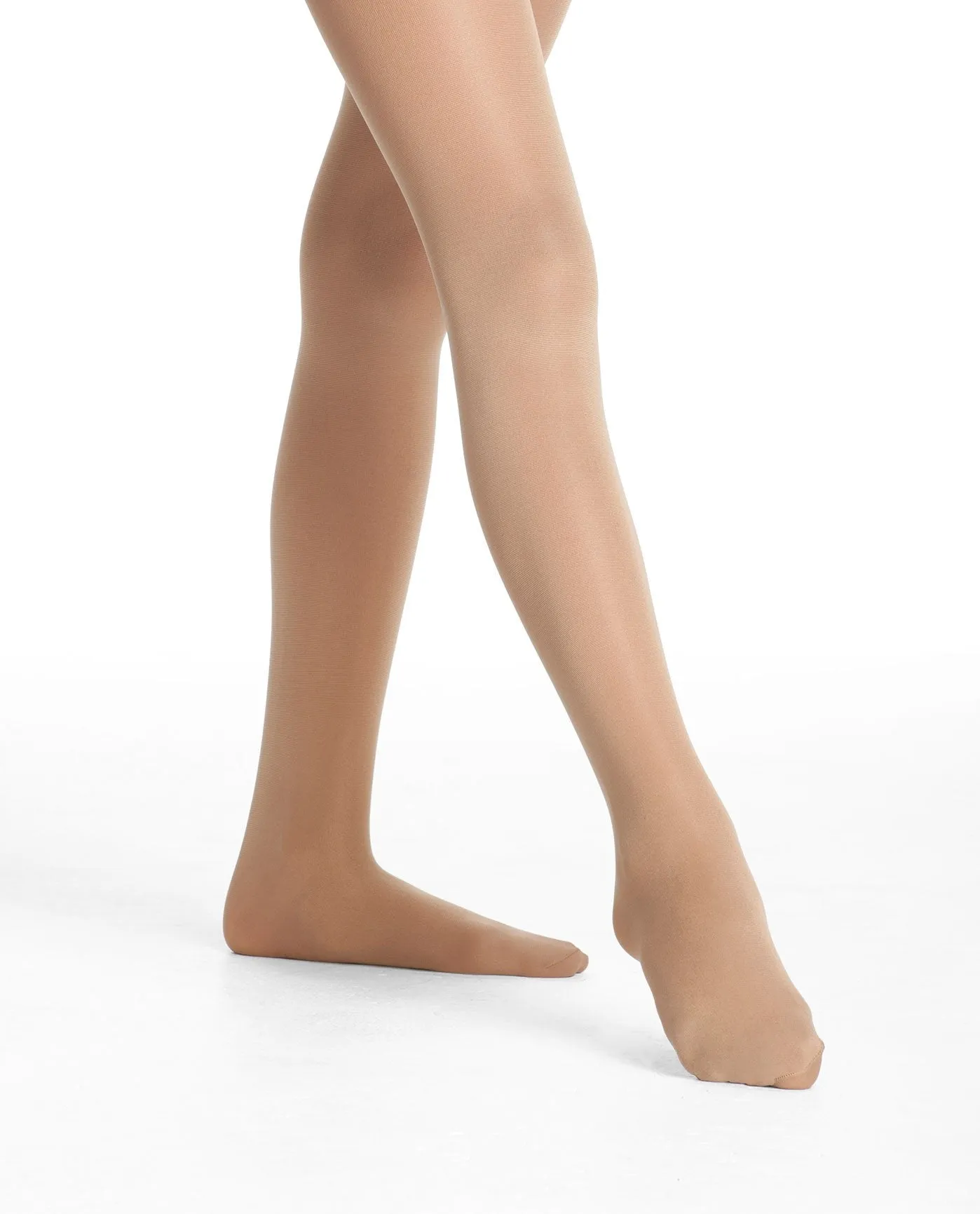 Girl's 703 Basic Footed Tight