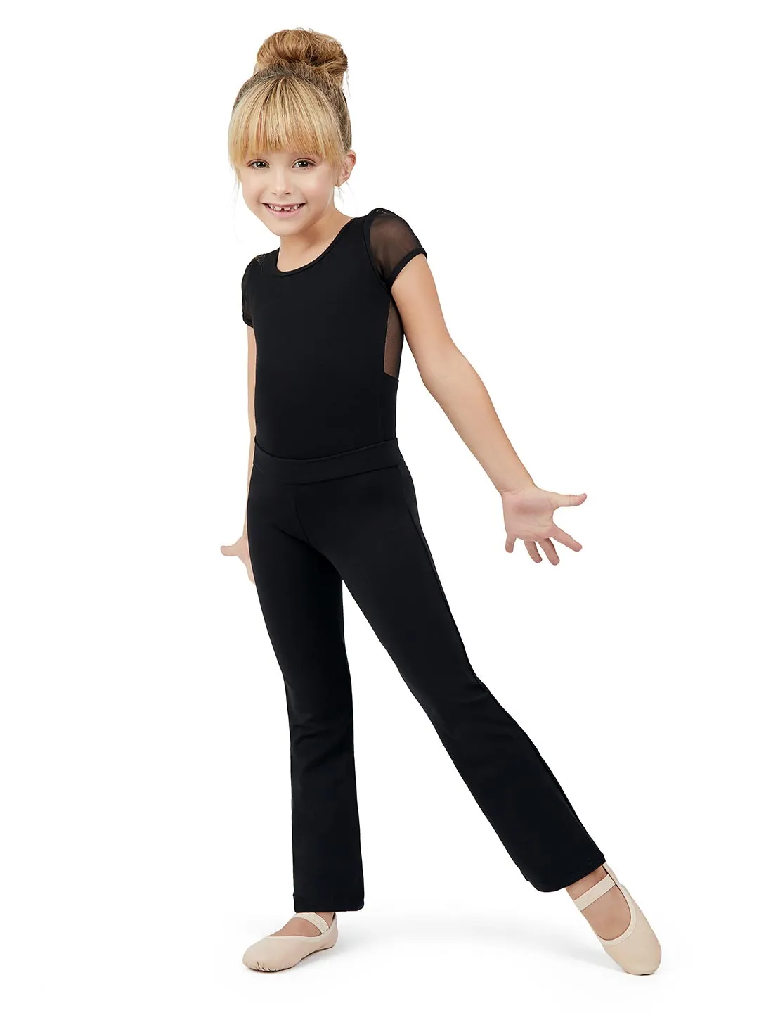 Girls Black Jazz Pant TB 118C