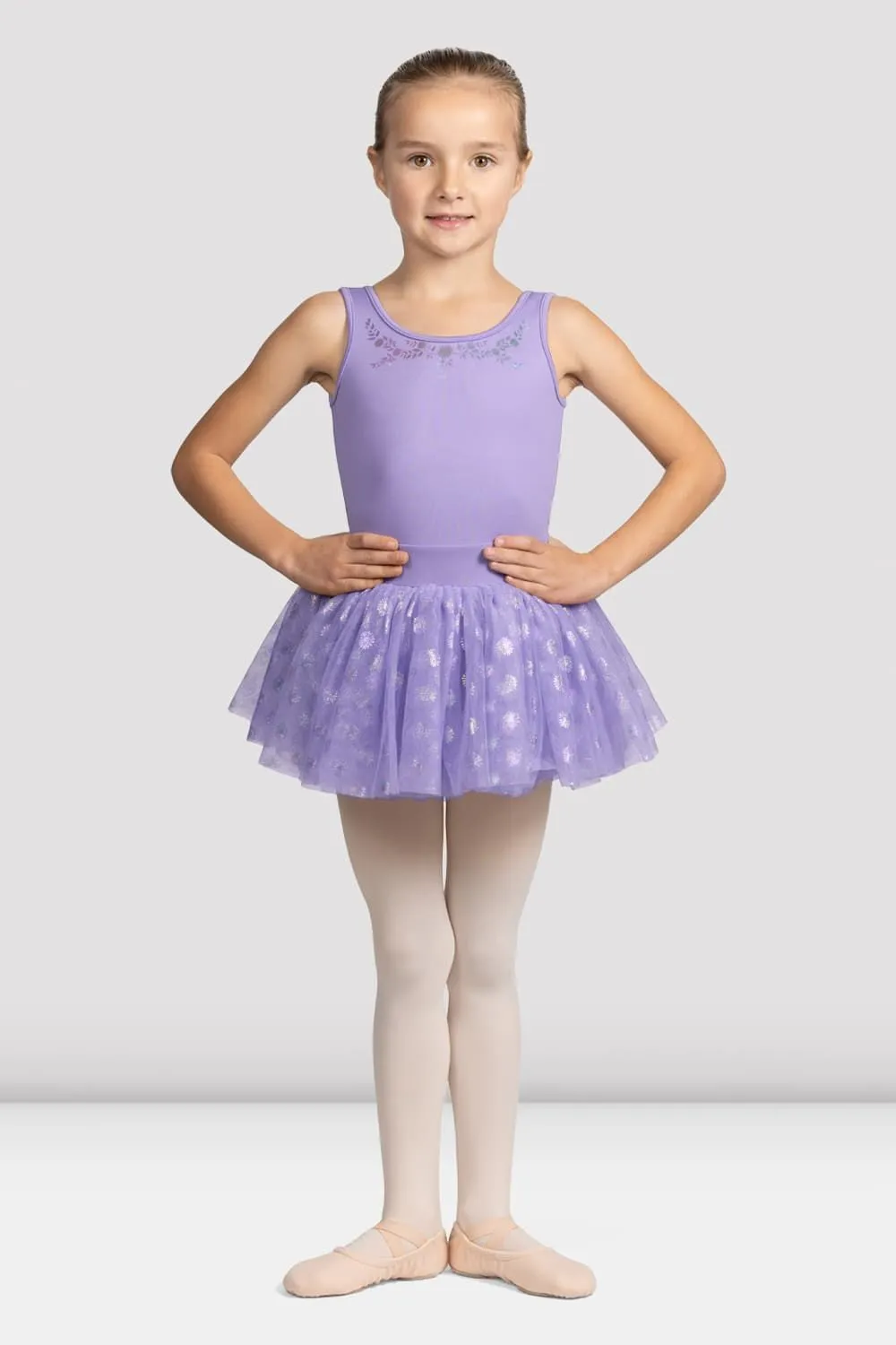 Girls Mirella Glow Girl Tank Tutu Dress