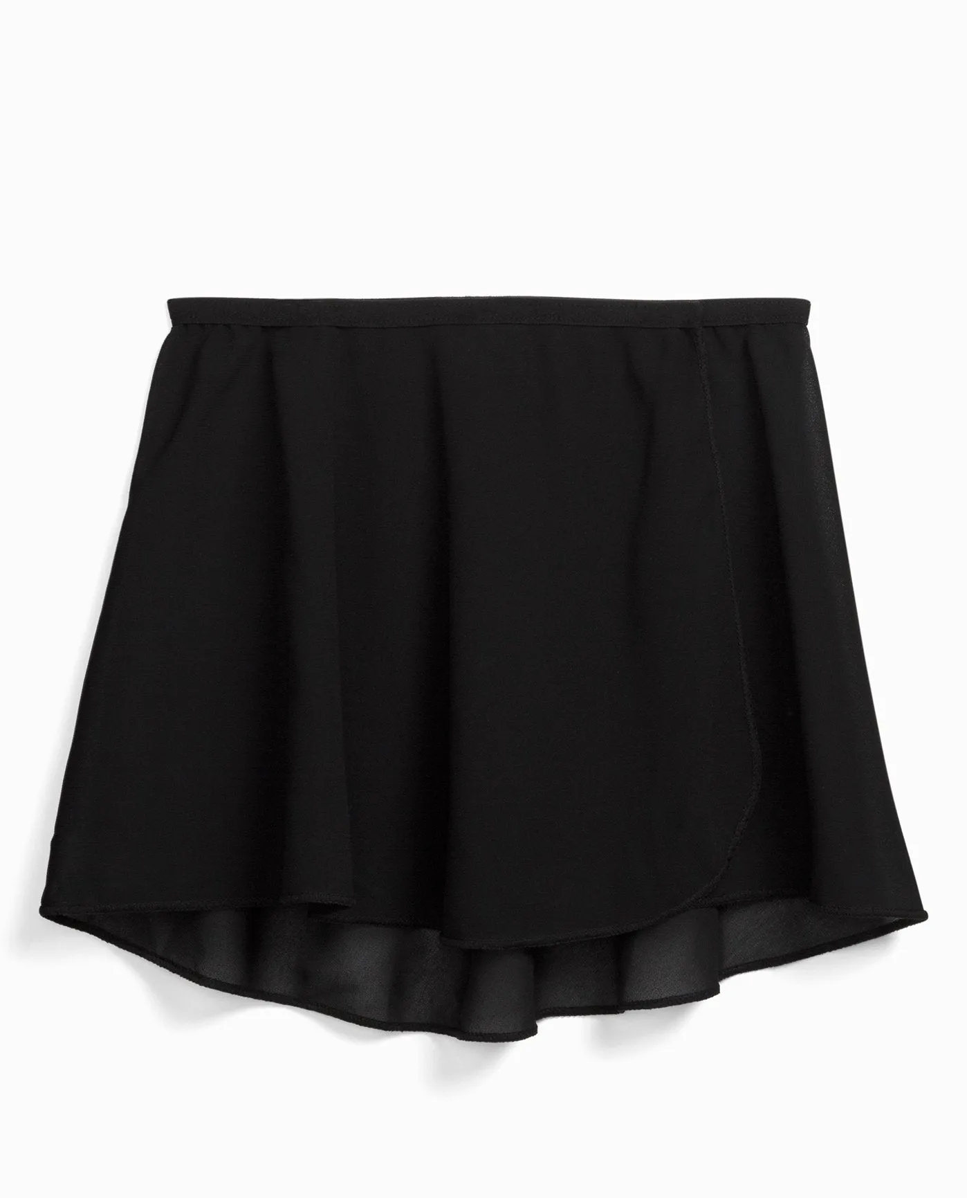 Girl's Snap-Front Sheer Wrap Skirt