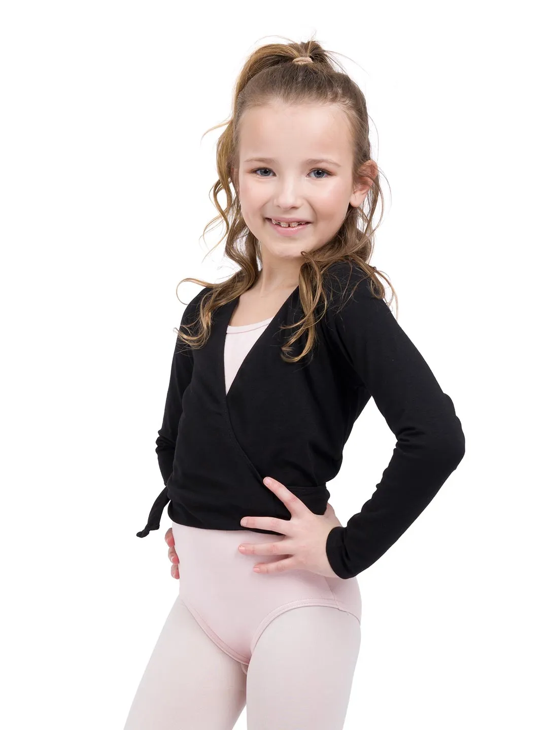 Girls Wrap Front Top CC850C- multiple colors