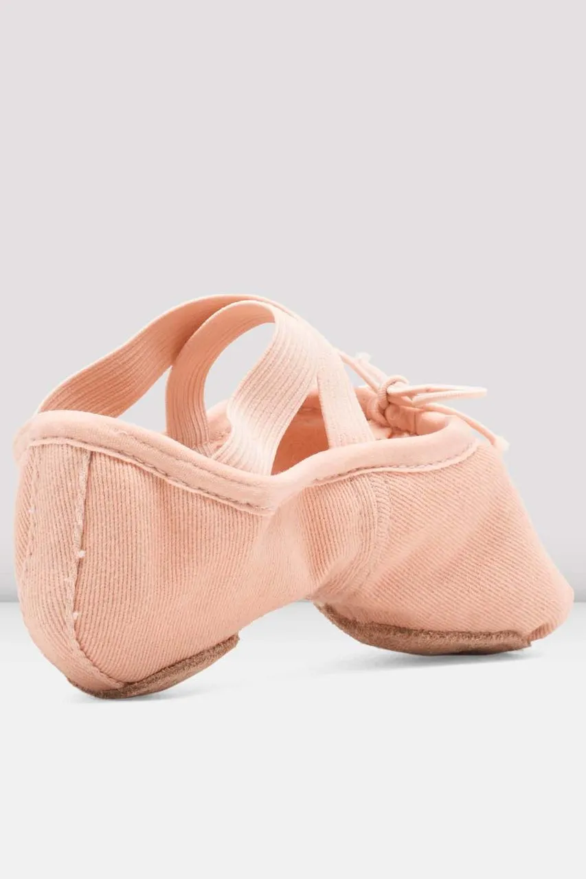 Girls Zenith Stretch Canvas Ballet Shoes