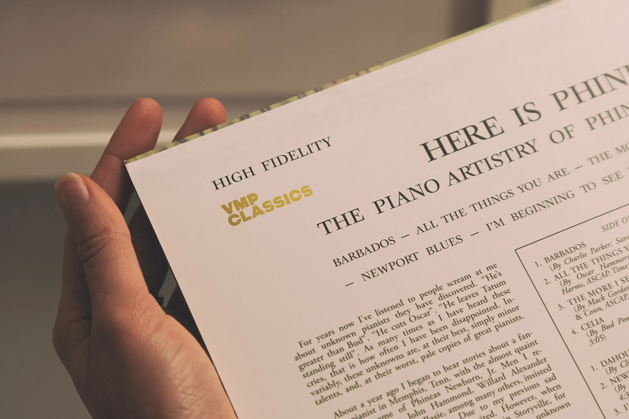 Here Is Phineas (The Piano Artistry Of Phineas Newborn Jr.)