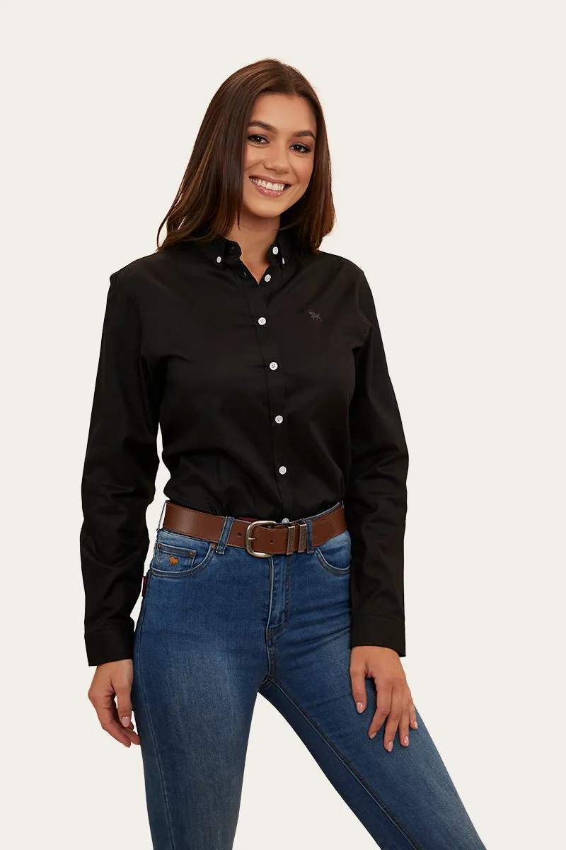 Homestead Womens Dress Shirt - Black