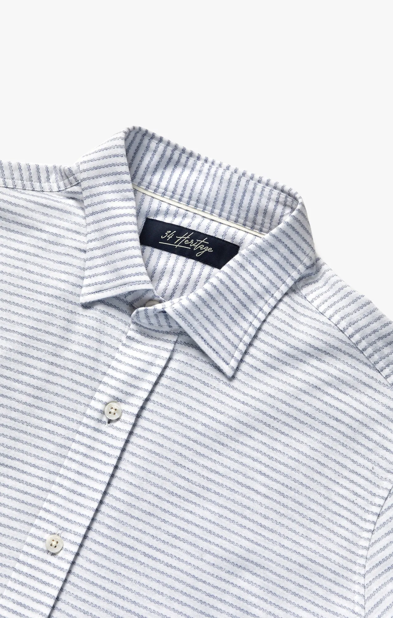 Horizontal Stripe Shirt in Indigo