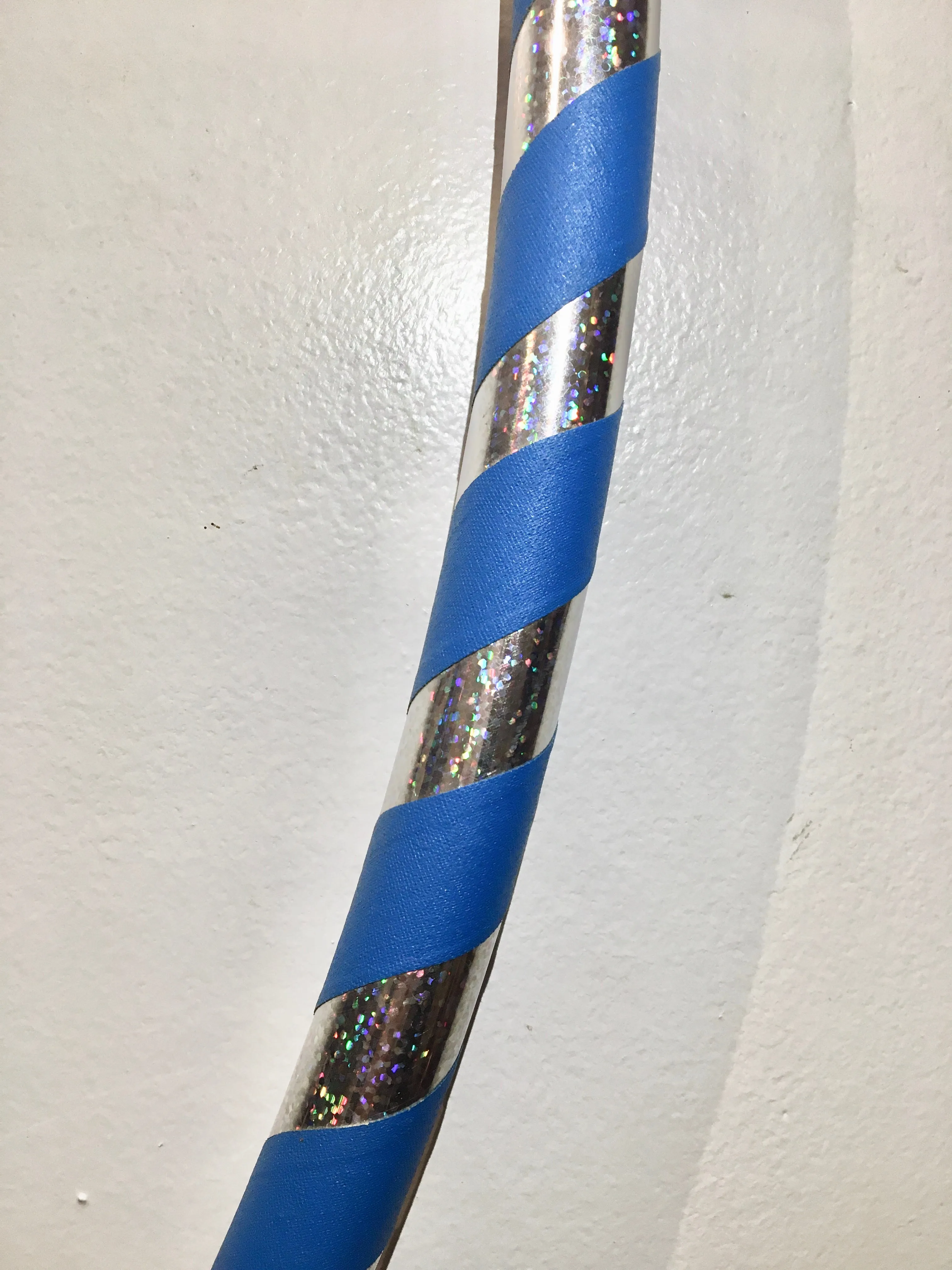 Hula Hoop - 38 inch - Silver/Blue