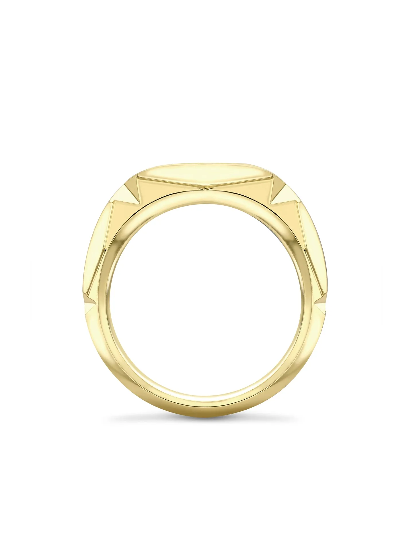 Jazz Ashoka Yellow Gold Ring