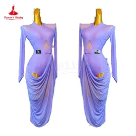 Latin Dance Dresses for Women High Practice Performance Uniform Cha Cha Rumba Competition Uniform,art Examination Latin Dress