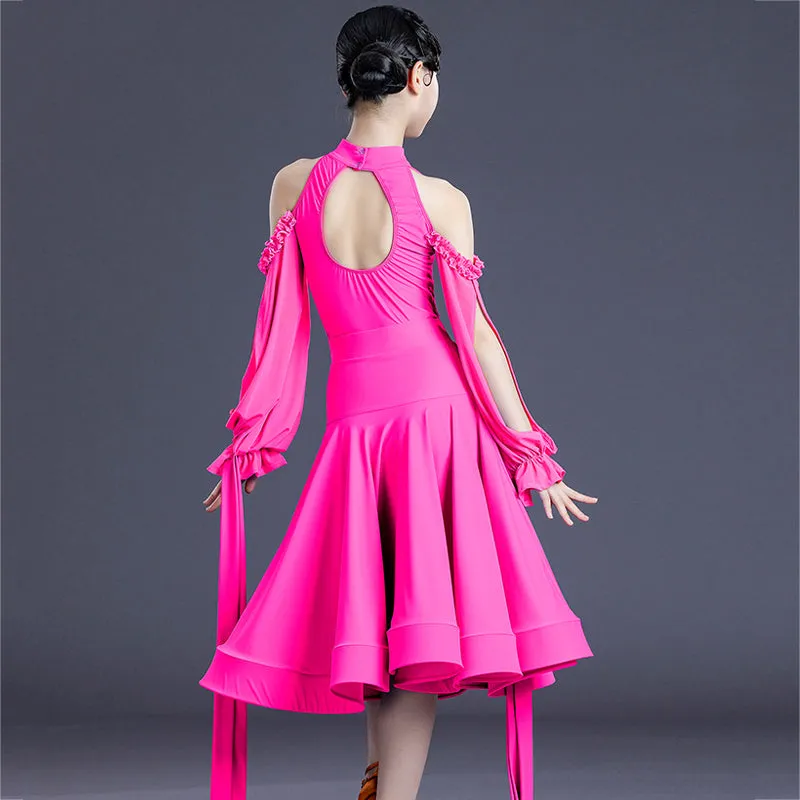 #LB589 Beautiful Latin- Modern- Ballroom 2 Piece Dress