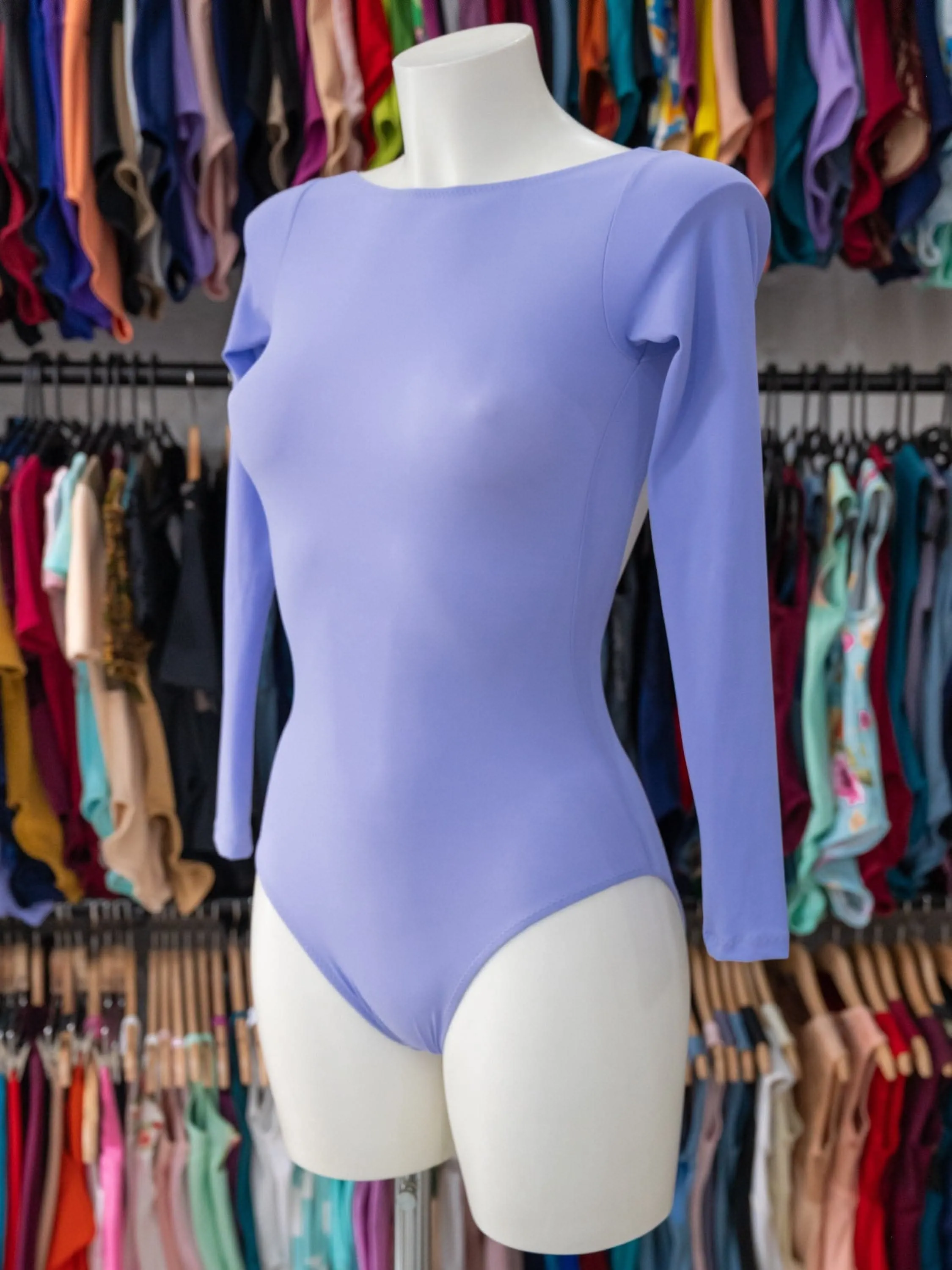 Lilac Dance Long Sleeve Leotard MP122