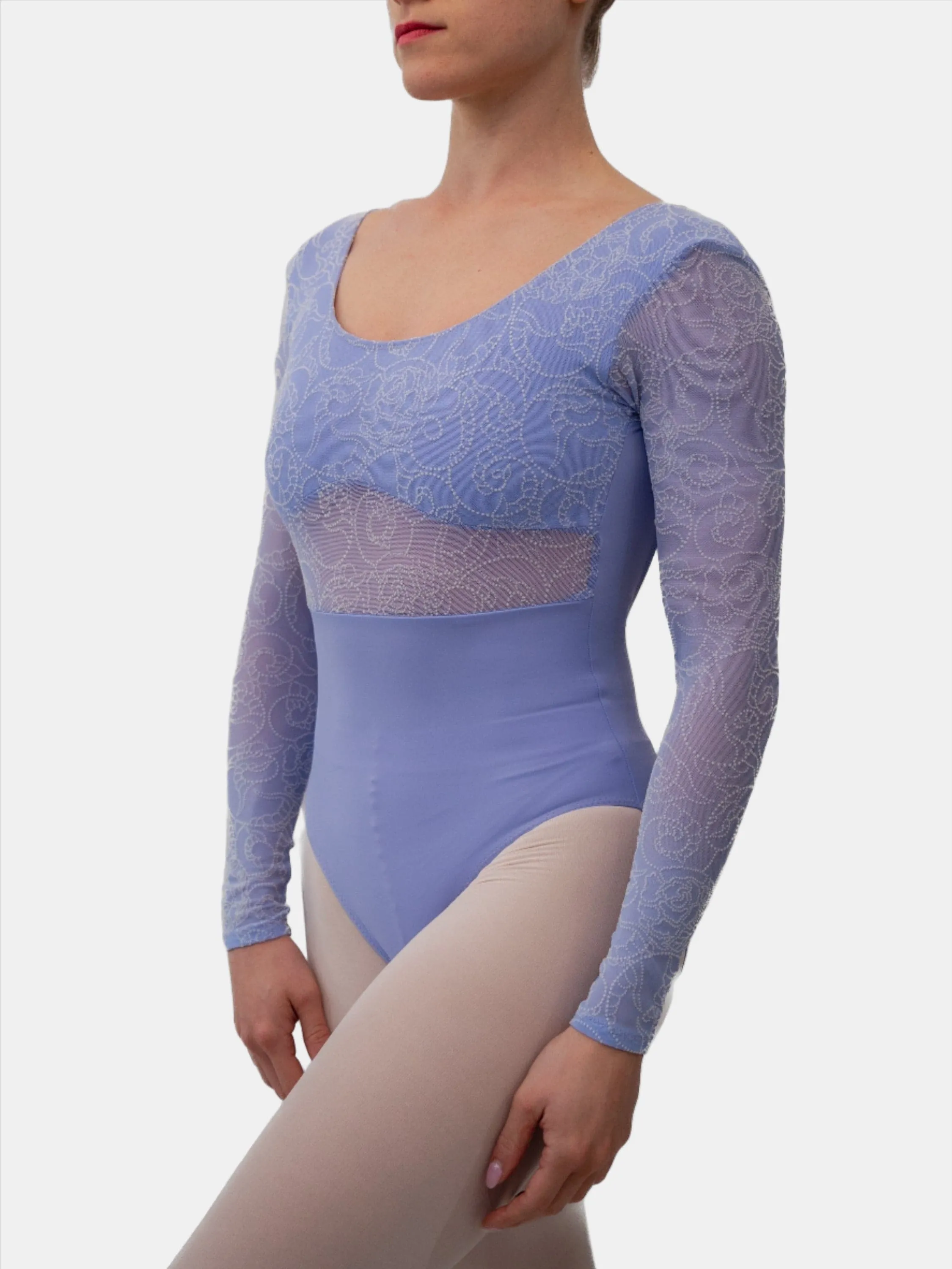 Lilac Dance Long Sleeve Leotard MP783