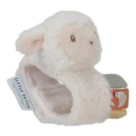 Little Dutch Sheep Wrist Rattle - Little Farm