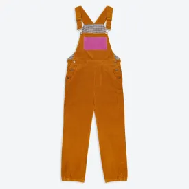 Lowie Gold Colourblock Dungarees