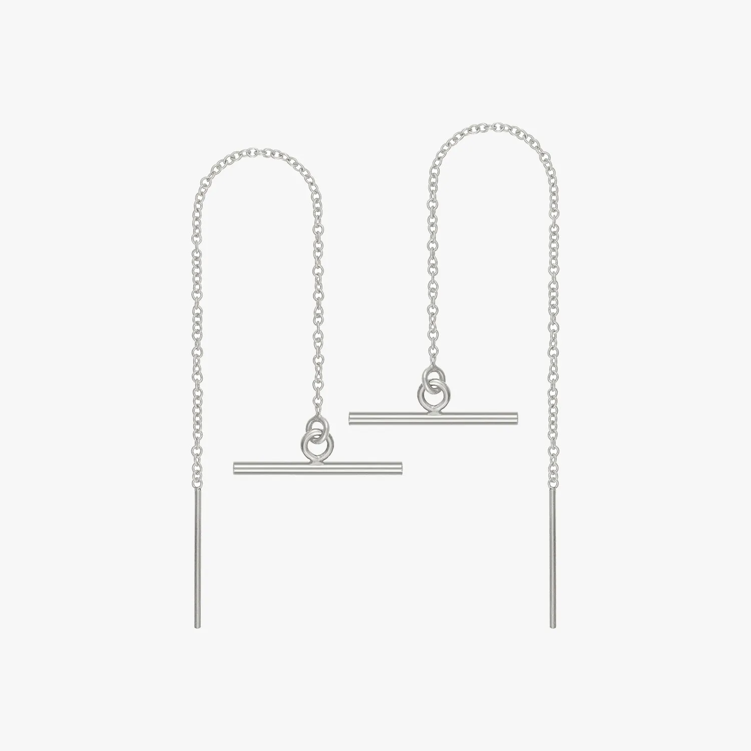 Modern Bar Threader Earrings