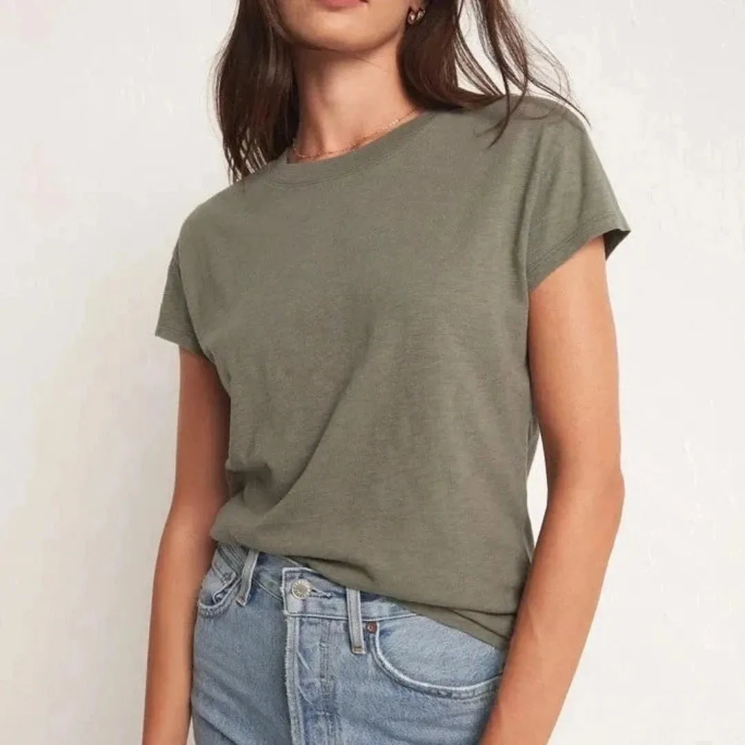 Modern Slub Tee (Evergreen)