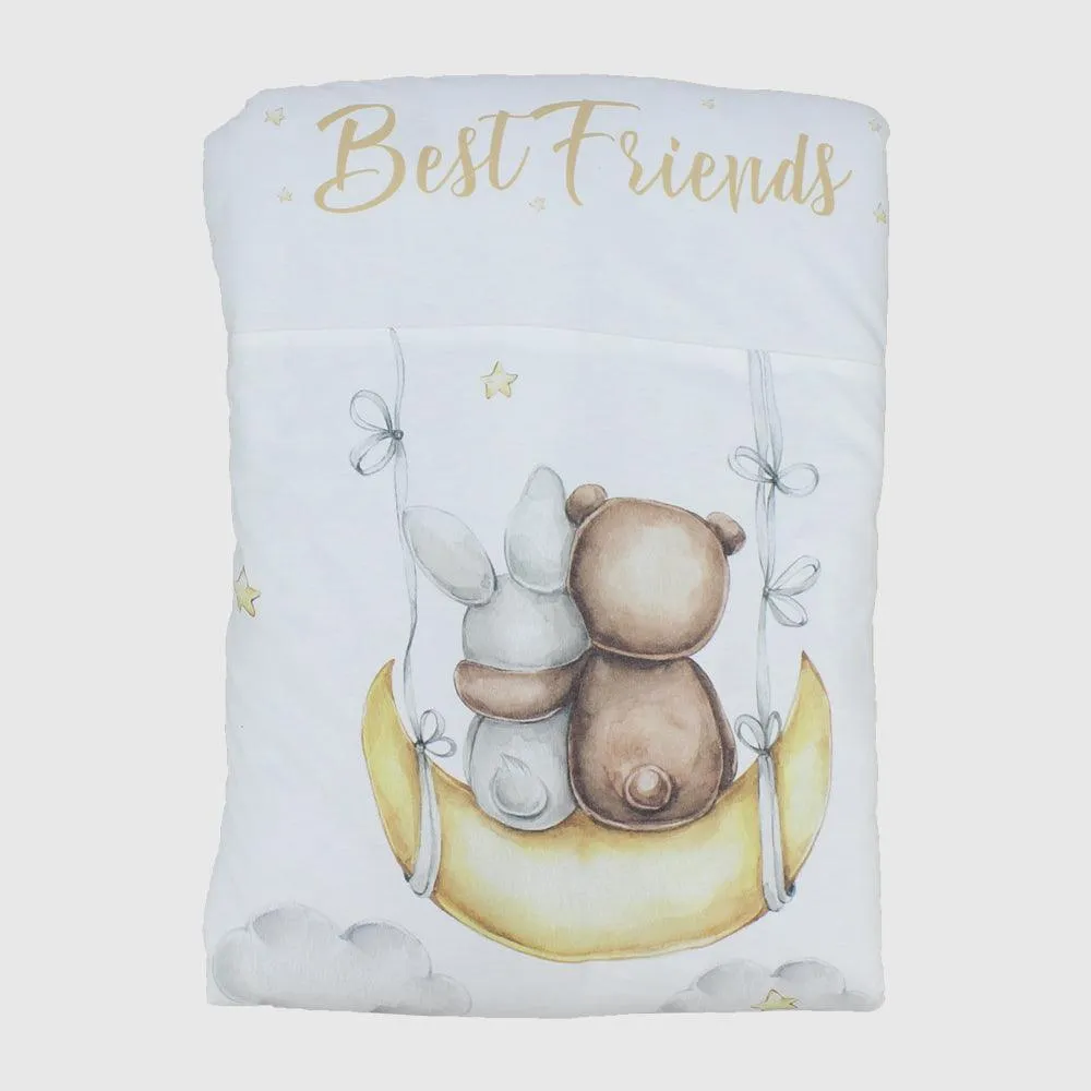 "Best Friends" Baby Duvet