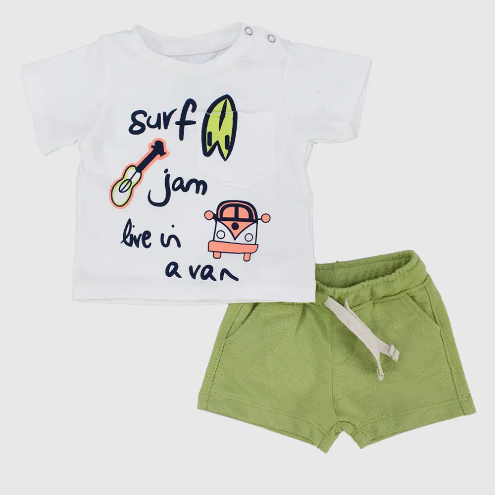 "Surf & Jam" 2-Piece Outfit Set