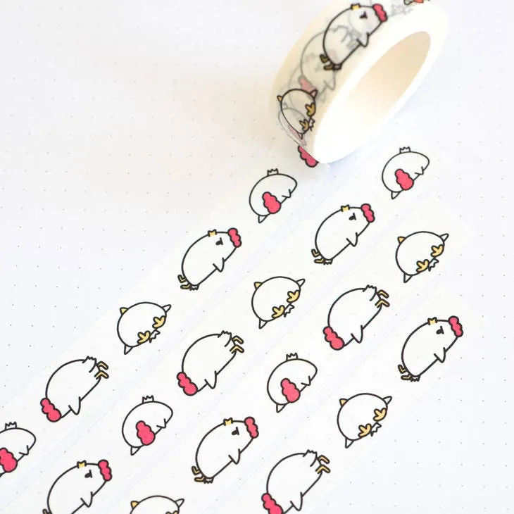 "Ugh" Grumpy Chicken Washi Tape