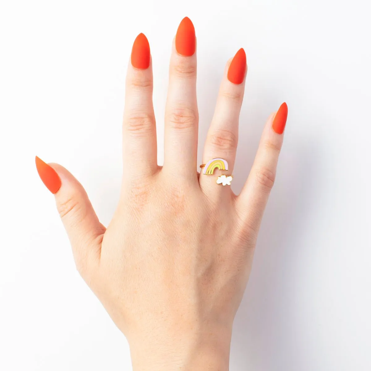 Rainbow Cloud Ring