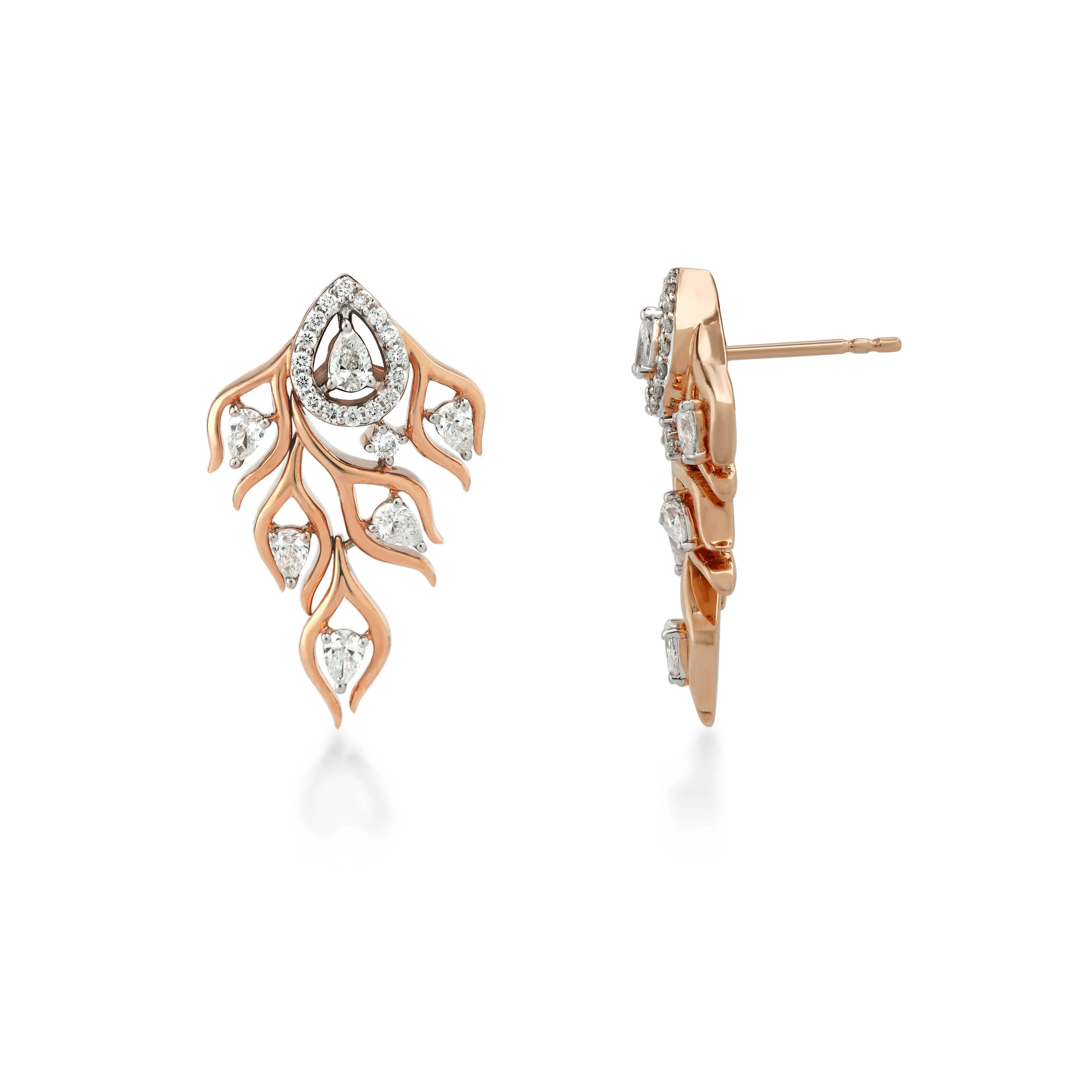 Skyward Bound Trailblazer Diamond Earrings