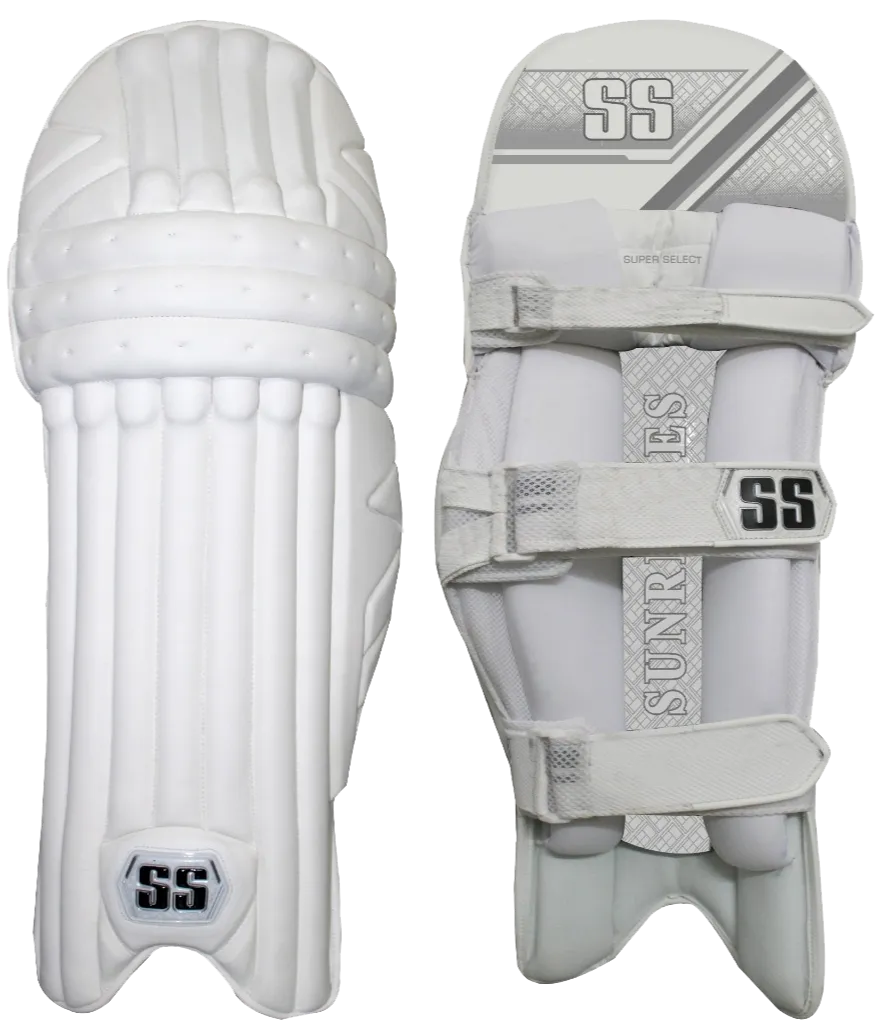 SS Super Select Batting Pads - White