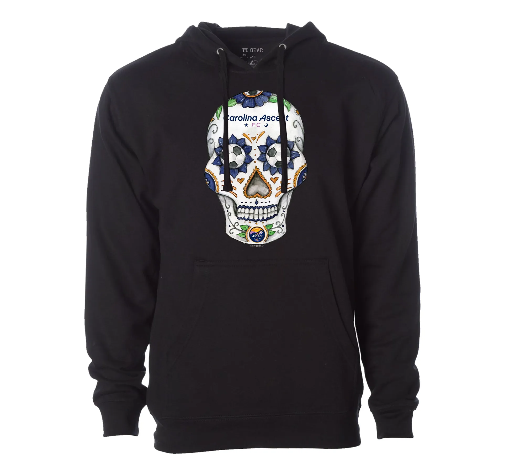 Sugar Skull (Black) Adult Unisex Hoodie