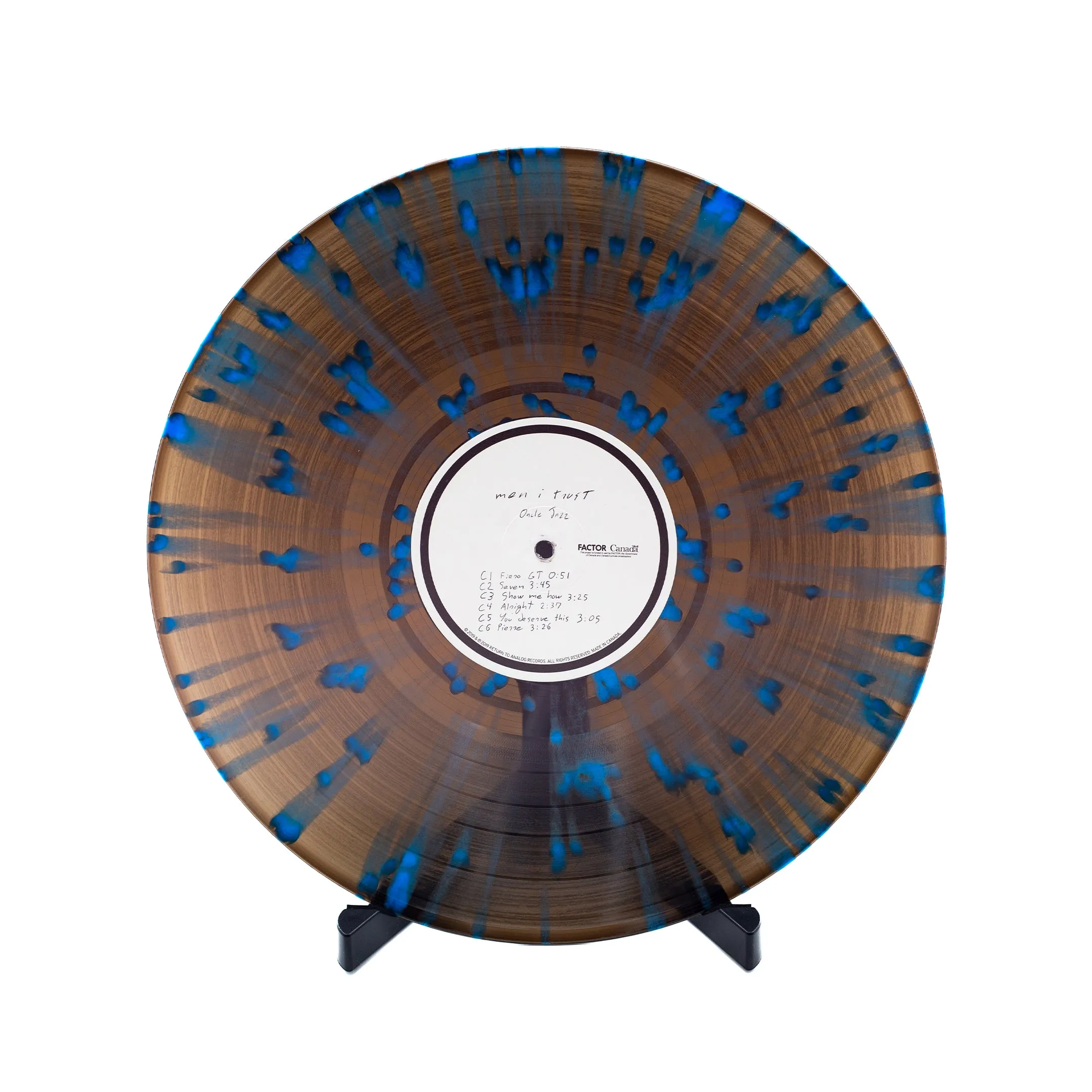 Vinyl - Oncle Jazz - Black & Blue Splatter Variant