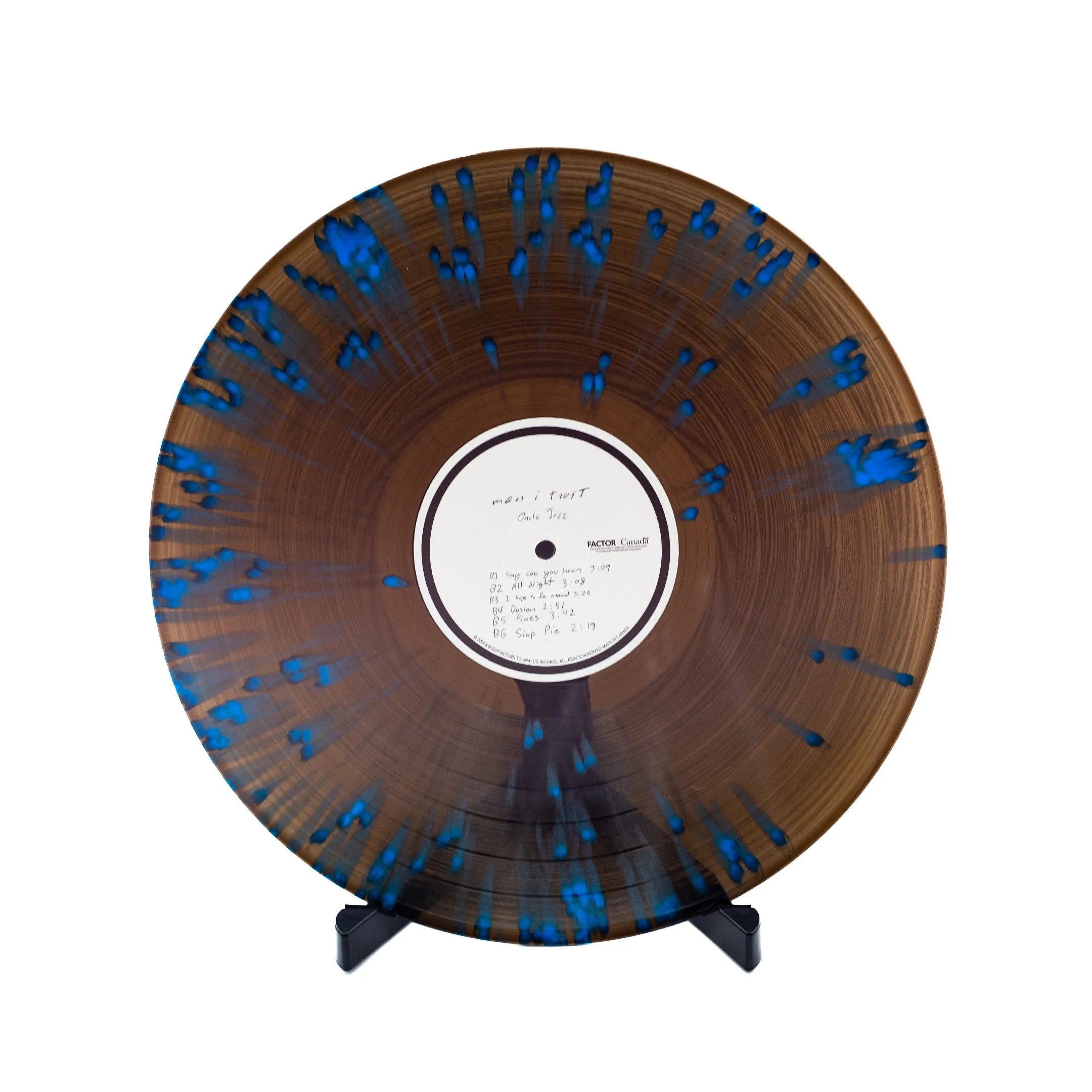 Vinyl - Oncle Jazz - Black & Blue Splatter Variant