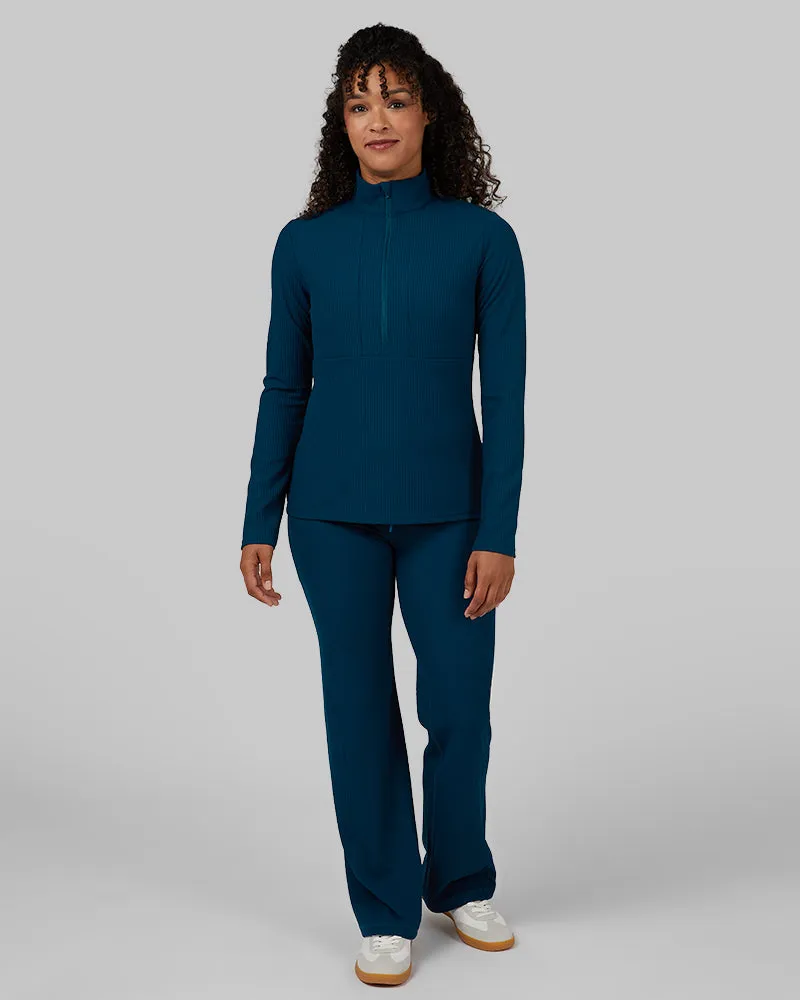 WOMEN'S ACTIVE RIB ½ ZIP TOP